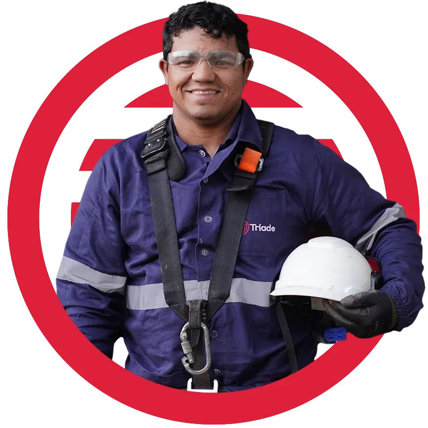 Pessoa conhecendo a Triade