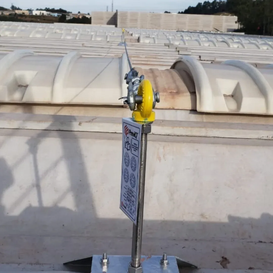 Linha de vida telha concreto